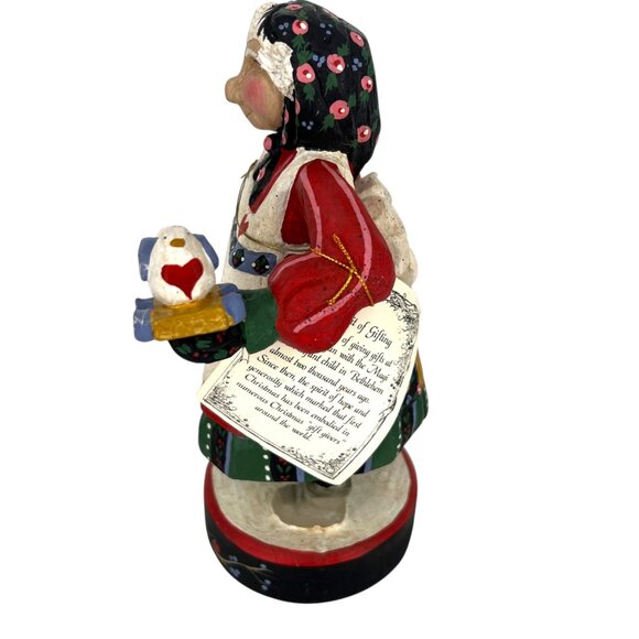 House Of Hatten Vintage 1992 Babouschka Russian Figurine Handcrafted 10" - Picture 6 of 13